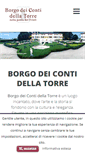 Mobile Screenshot of borgodeicontidellatorre.it